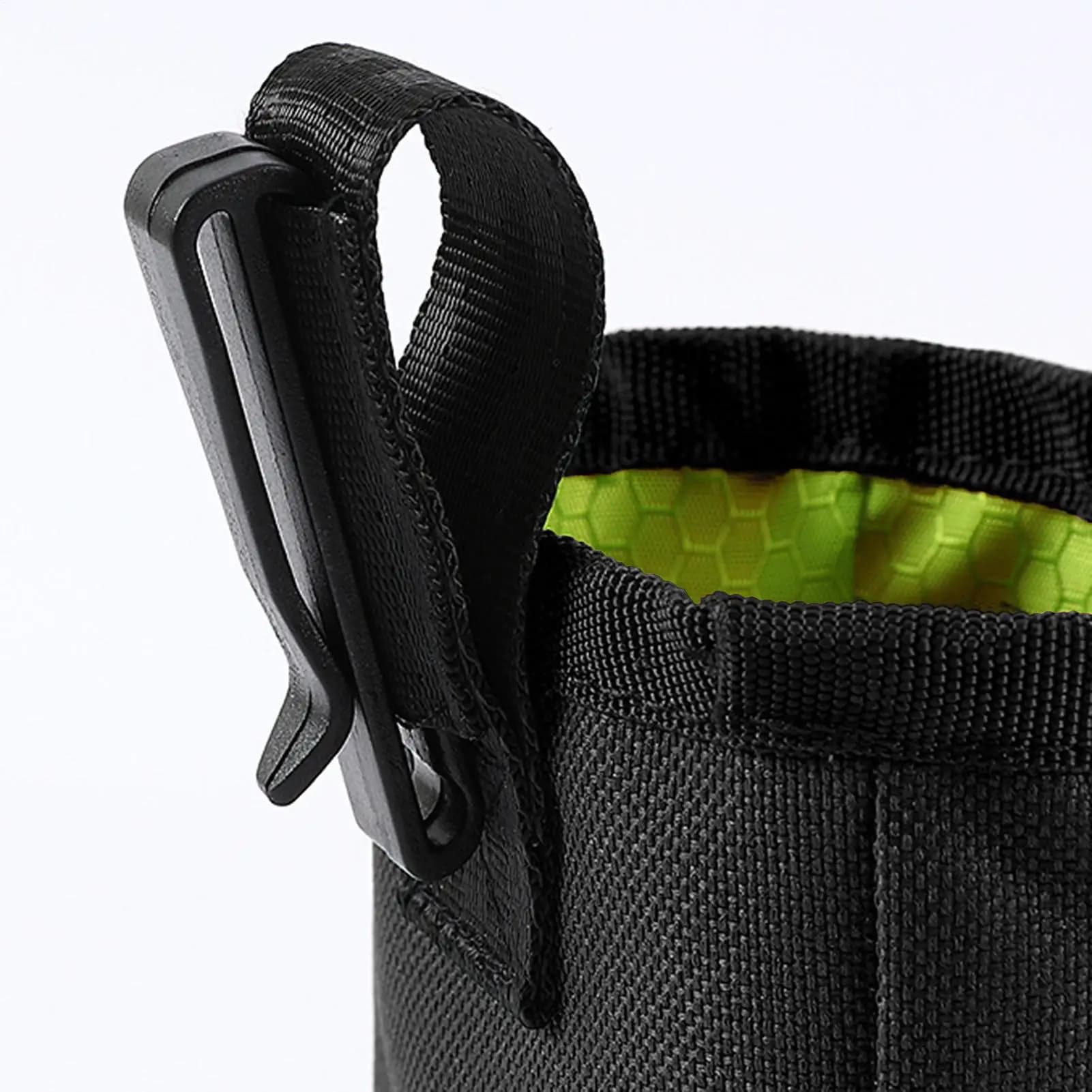 Golf Ball Bag Oxford Breathable Mesh Adhesive Opening Golf Accessories Bag Ball Organizer For Men Women Dad Golfer Club Cart