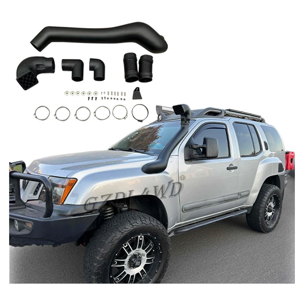 Snorkel per Presa d'Aria Rialzata Compatible with XTerra N50 2a Gen 2005-2015, Accessories Offroad 4x4 for SUV X-Terra
