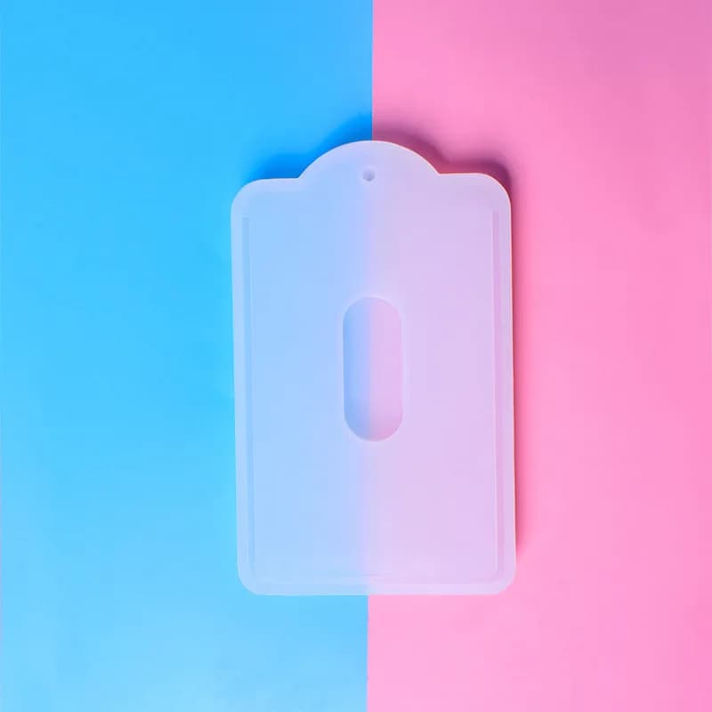 1 Piece Paper Cover Mold Epoxy Resin Holder DIY Colla UV Silicone Moulds for Jewelry Storage Creation of Handmade Tools