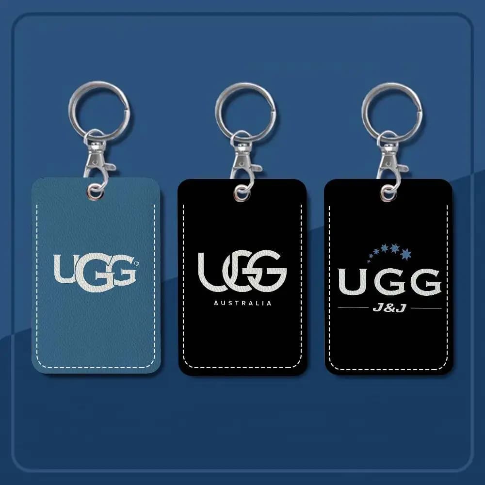 Portachiavi Protettivo con Logo U-UGGS, Simpatico Cartone Animato, per Tessera Elevator Card e Tessera di Controllo Accessi, Idea Regalo
