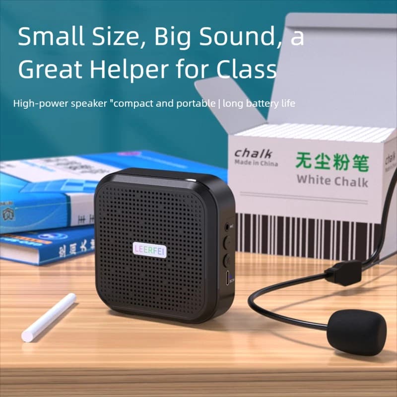 Megaphone Bluetooth K03 Strong noise without whistle small portable speaker for teachers and tourist guides with long lasting battery