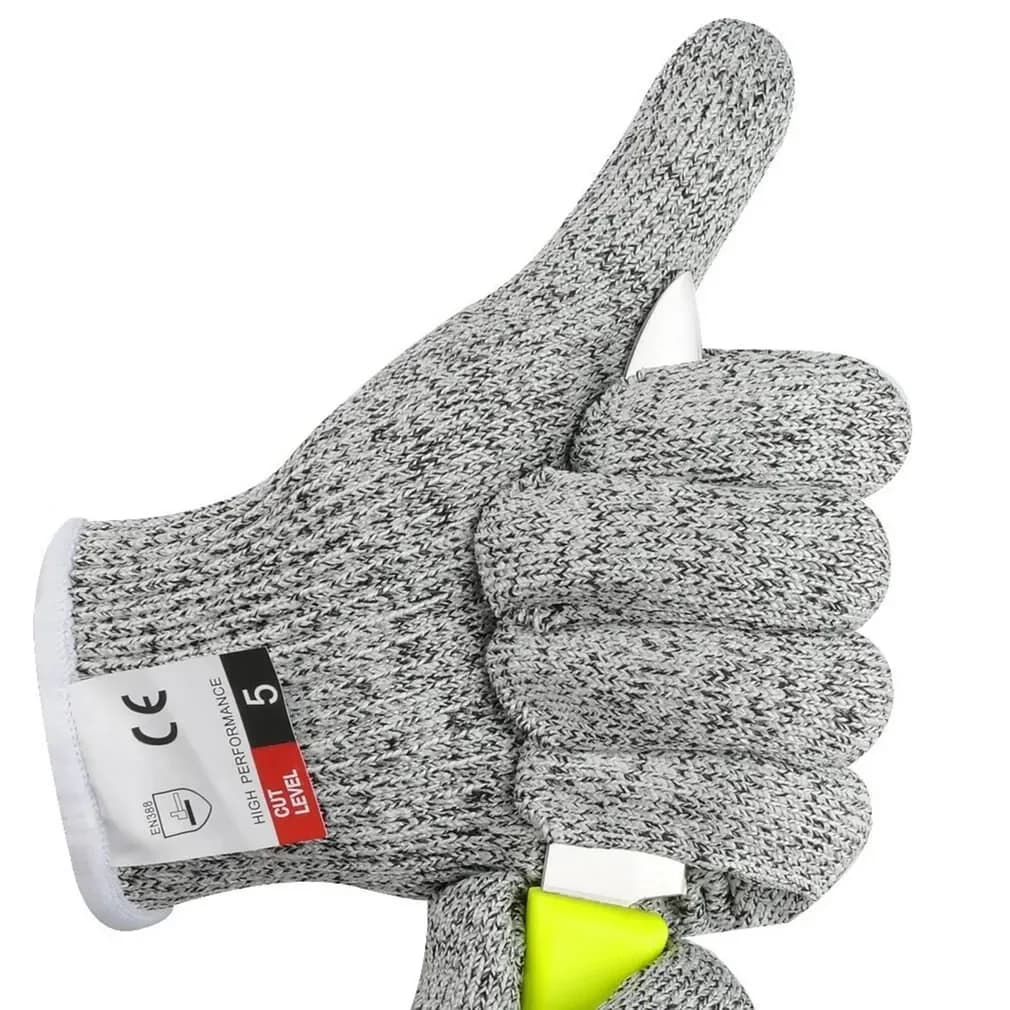 HPPE Level 5 High Strength Safety Anti-cutting Gloves Industry Kitchen Gardening Anti-cutting Glass Cutting Multi-purpose