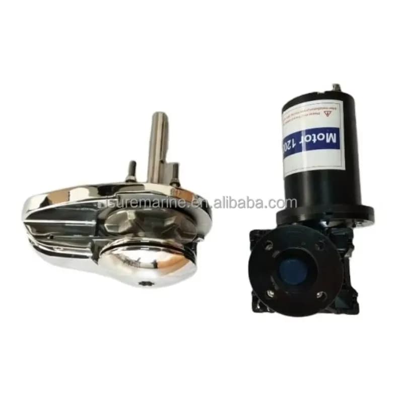 Salpa ancora elettrico marino verticale 12V/24V 2000W per barche, salpa ancora Gypsy da 13mm
