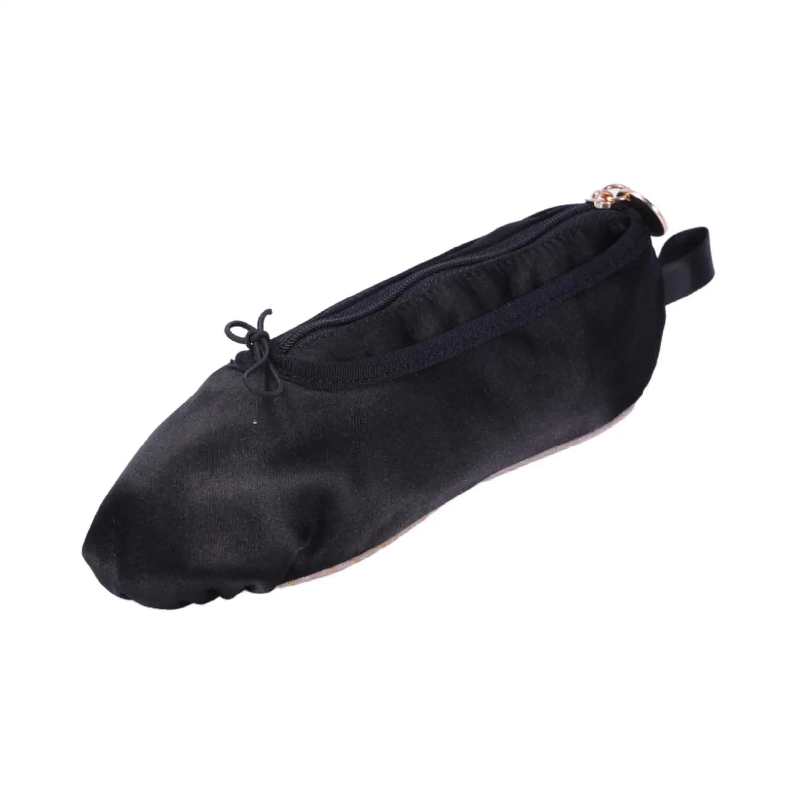 Borsa per il trucco delle scarpe da ballo per balletto Porta pennelli per trucco leggero Regalo creativo per mini borsa per cosmetici multifunzionale alla moda da donna