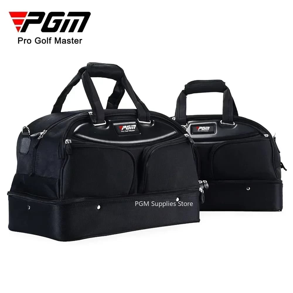 PGM Golf Clothing Bag Men's Portable Ball Bag Double Layer High Capacity Clothing Bag