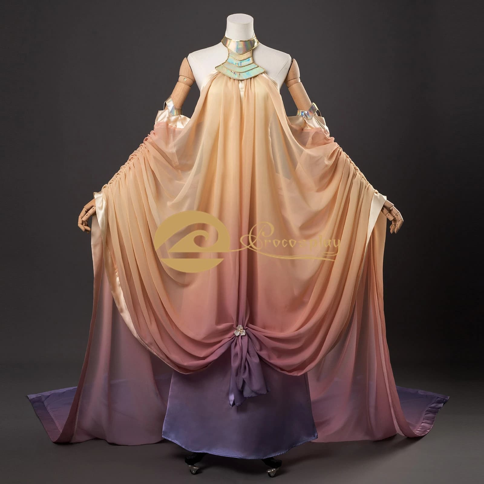 Padme Cosplay Amidala Costume Outfit Women Dress for Halloween Party