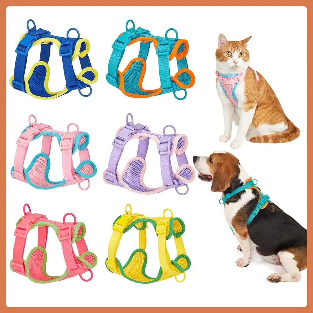 Dog Harness for Small Medium Large Dogs No Pull, Puppy Harness for Small Dogs, Small Dog Harness, mesh Dog Harness