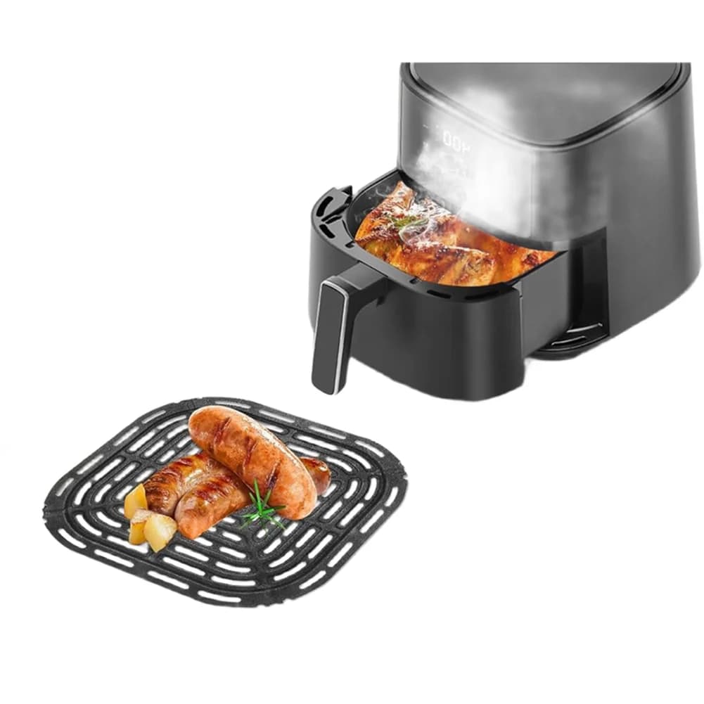 6 Liter Air Frying Drilling Machine Spare Grid, Paris compatible for Quart and similar size trays