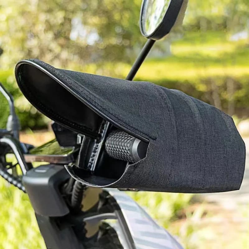 Guanti da manubrio per moto Protezione solare impermeabile Manicotti per protezione per le mani Copri maniglia per bici
