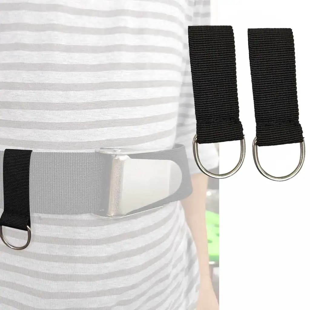 2Pcs Diving Weight Belt D-Ring Ocean-Grade Stainless Steel D-Ring for Dive Gear Underwater Lights Camera Gauges