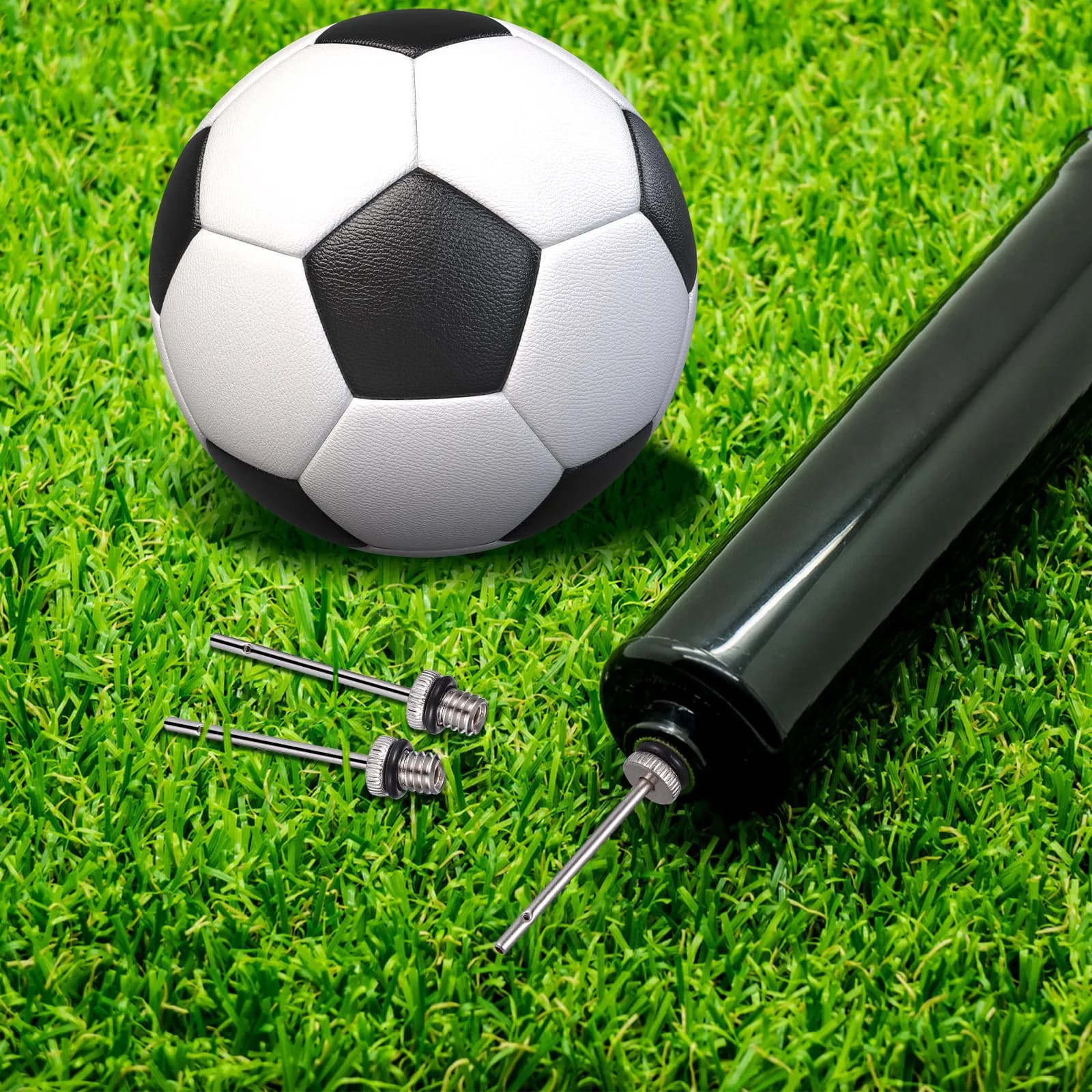 20 Pezzi Aghi in Rame Resistenti alla Corrosione per Gonfiaggio Palloni da Basket, Calcio, Pallavolo, Rugby, Football e Altri Sport