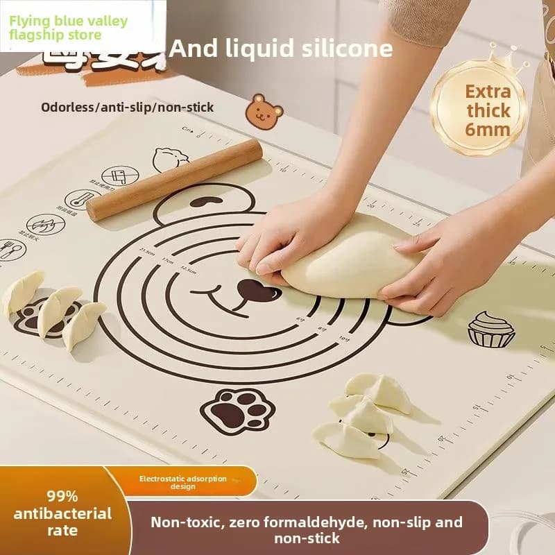 Tagliere in Silicone Rinforzato, Tappetino da Cucina, Tagliere per Frutta, Tagliere in PP, Tappetino Rettangolare per Uso Domestico, Tagliere per Alimenti