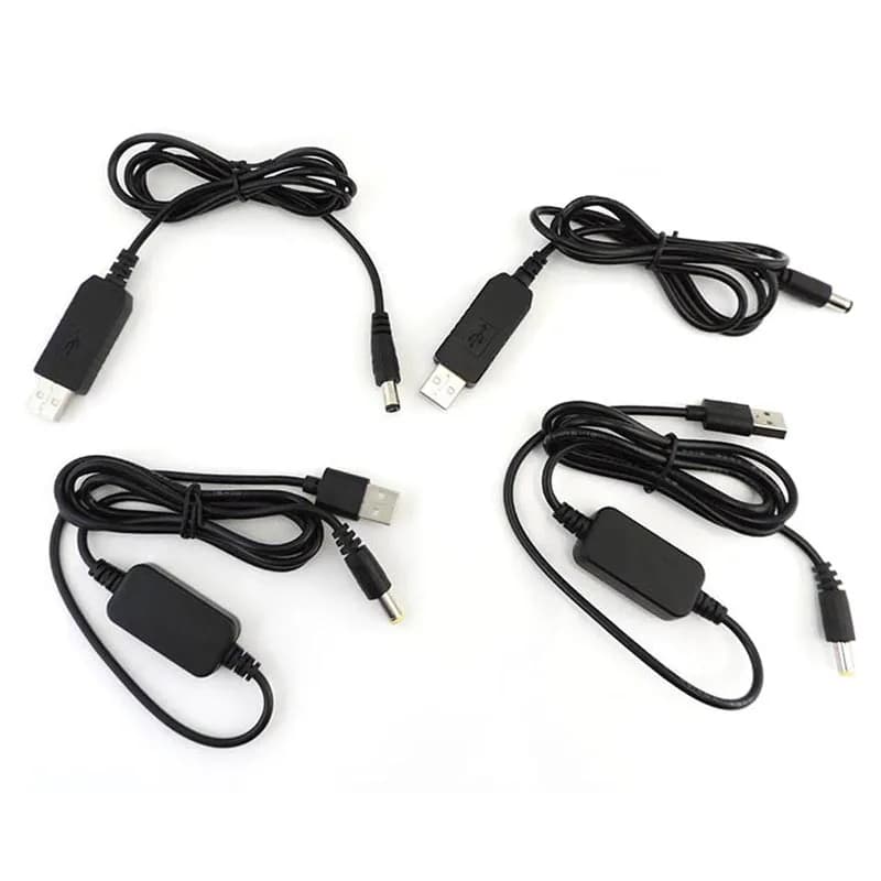DC 5V to USB 9V 8.4V 12V 12.6V Step UP Module Power Boost Line Power Connector Adapter Converter for Power Bank