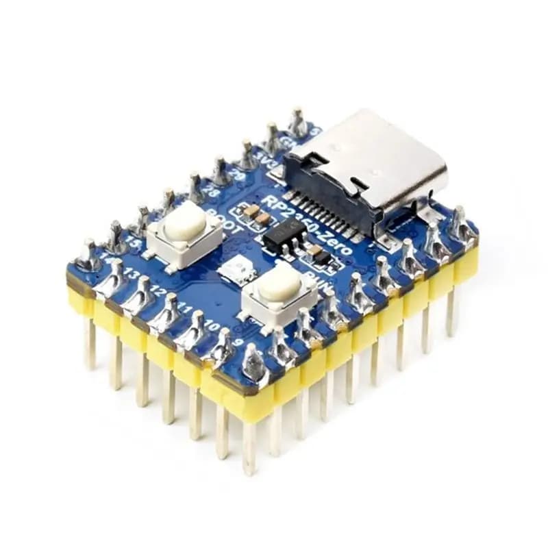 A29F-RP2350-Zero Mini Development Board Microcontroller Development Board Based On For Raspberry Pi RP2350A Soldered Pin
