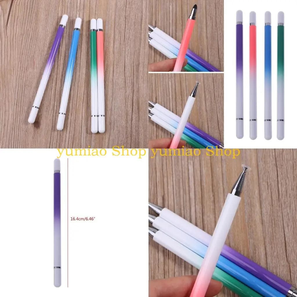 587B 2 in 1 schermo capacitivo stilo per penna touch per phone Matita per Android Penne per tablet da disegno universali