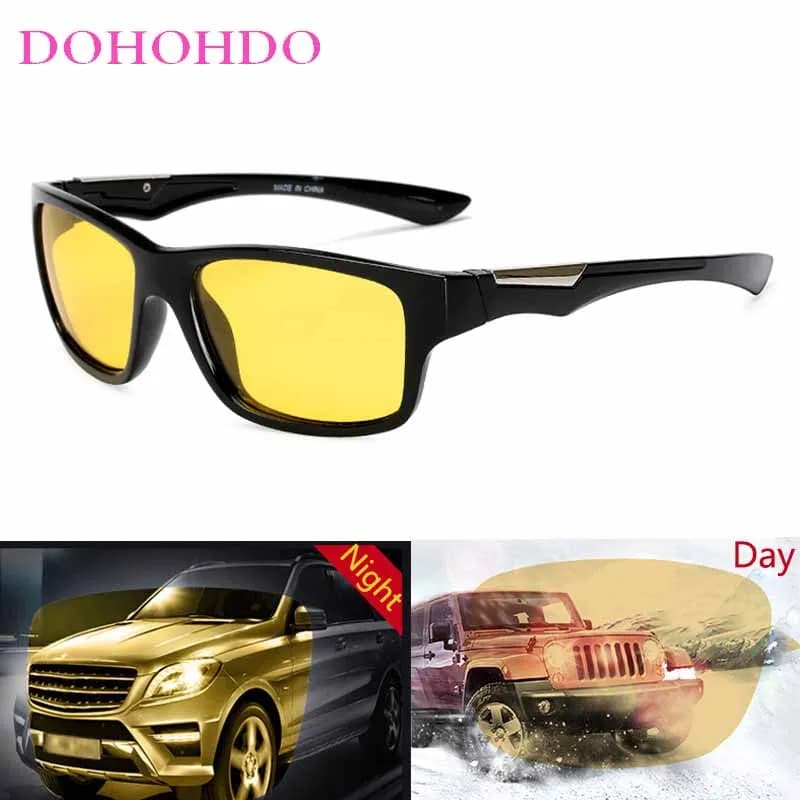 Occhiali da sole polarizzati classici vintage da uomo, occhiali da guida di design, antiabbagliamento per visione notturna, occhiali polarizzati da donna, unisex UV400