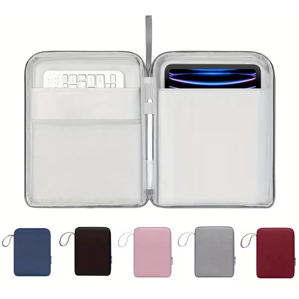 Tablet Handbag Case for 10.9/12.9inch Tablet 2026 New for iPad Air 11/13 Pro 11/13 Sleeve Carrying Case Protective Waterproof PU