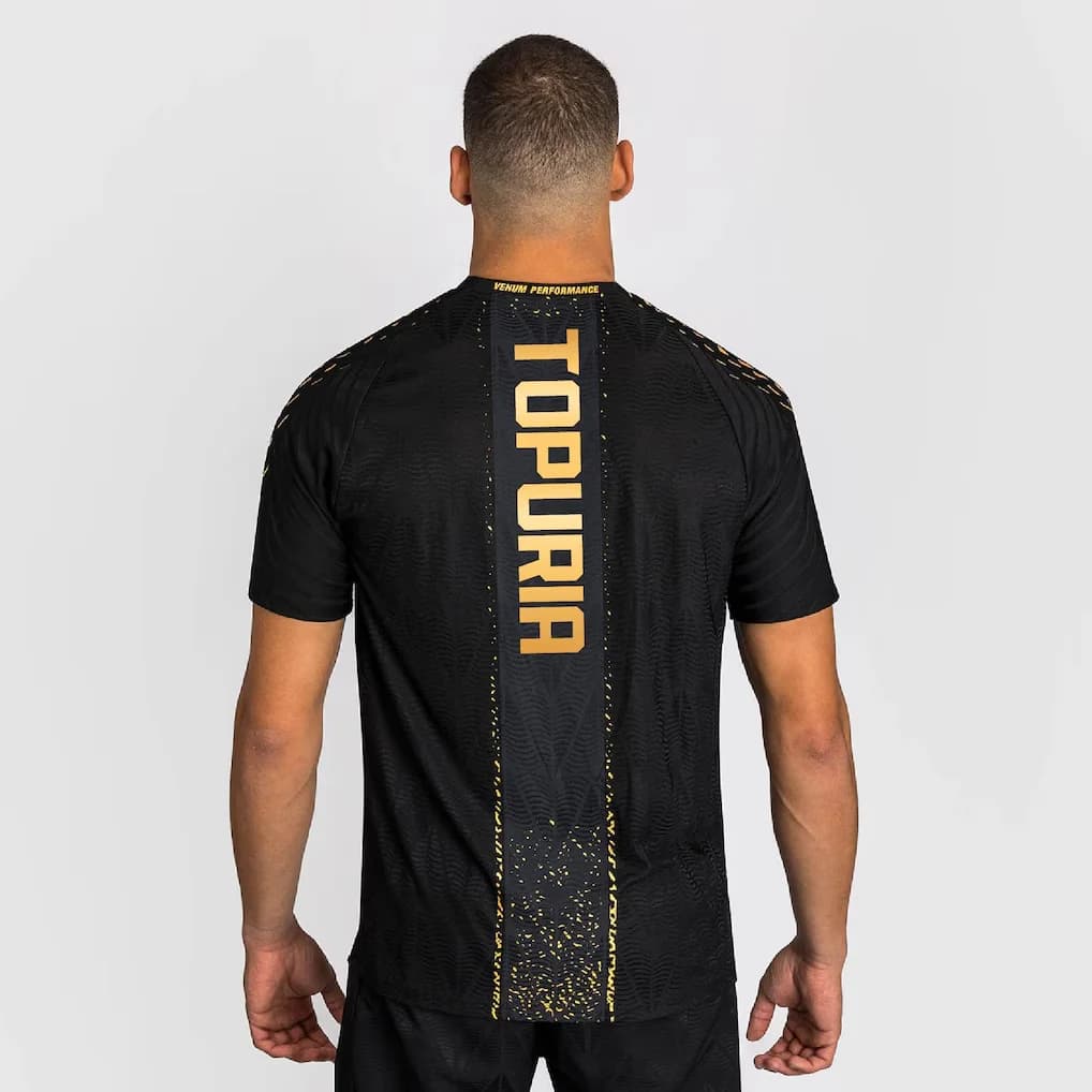 2026 new men's outdoor extreme sports T-shirt boxing match TOPURA short sleeved combat quick drying training suit plus size top