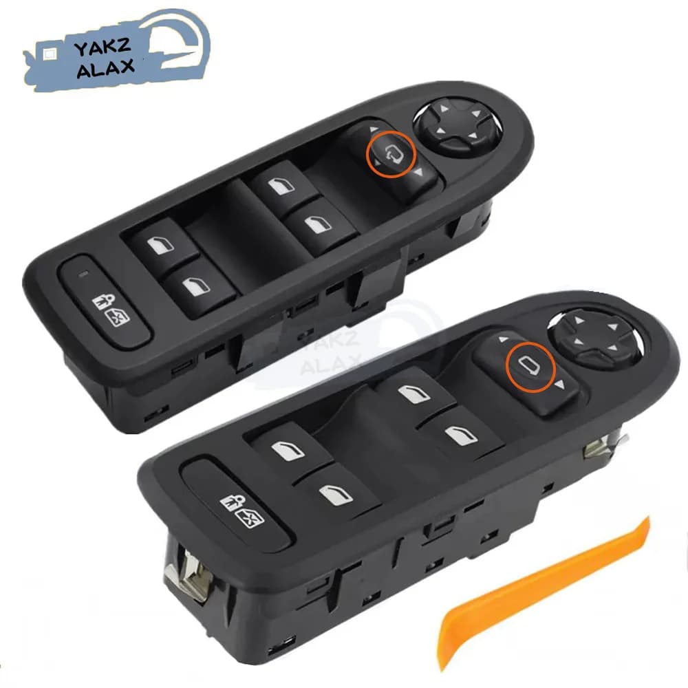 Per PEUGEOT 308 2007-2013 508 2009-2017 CITROEN C5 2008-2015 Finestra Elettrica di Controllo Swicth Sollevatore di Vetro Pulsante di Controllo