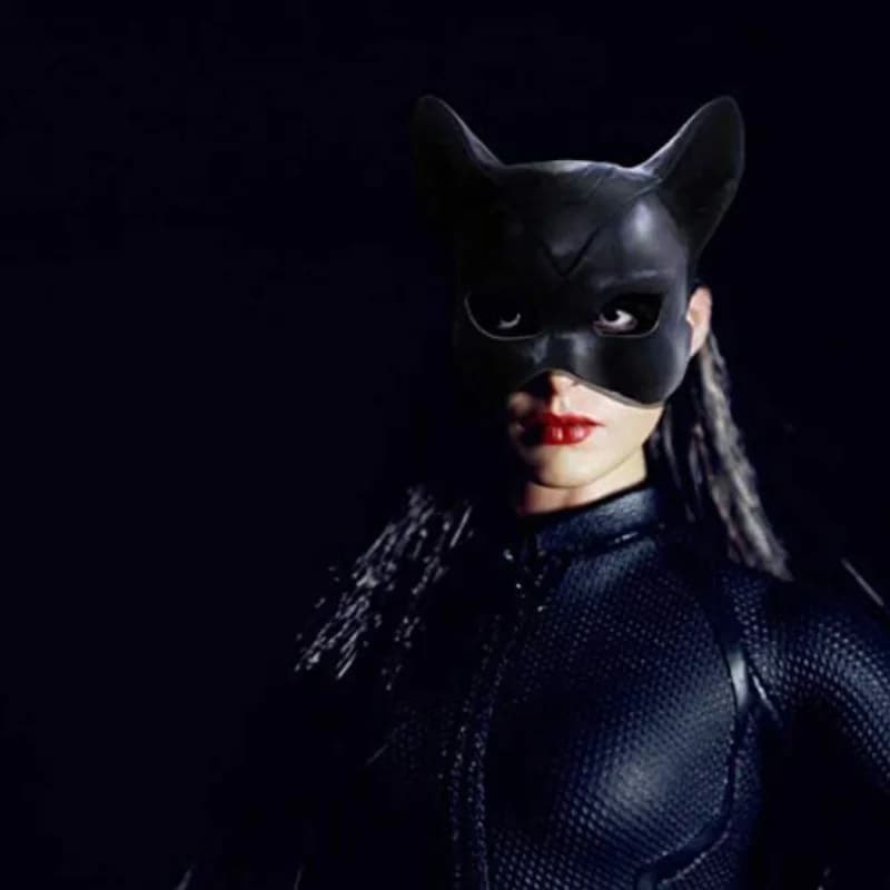 New Fun Supplies Mask Party Performance Tips Bunny Girl Catwoman Half Face Latex Mask