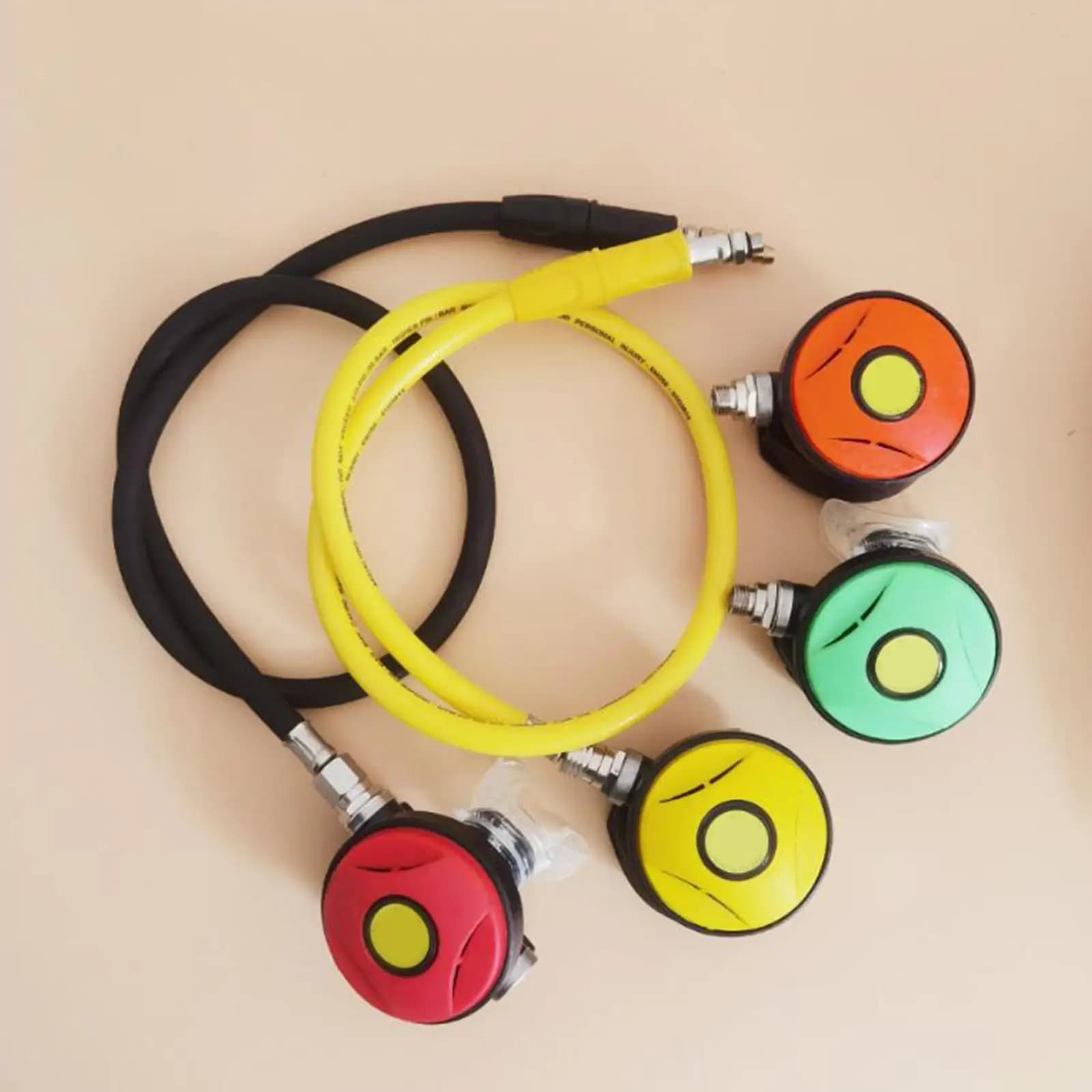 90cm Submersible Medium Pressure Hose Easy Install Scuba Diving Tools Accessory for Snorkeling Gear