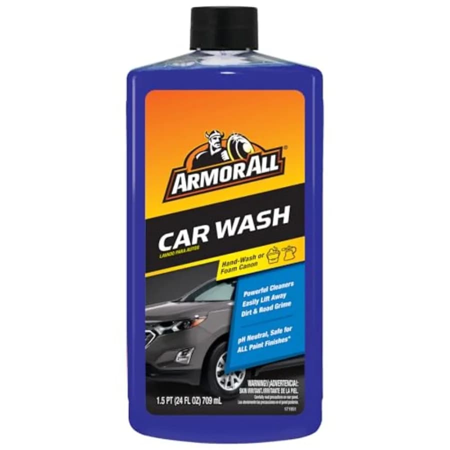 Sapone per Lavaggio Auto, Potente Detergente Schiumogeno per Auto che Rimuove lo Sporco e Preserva la Cera, 24 Fl Oz
