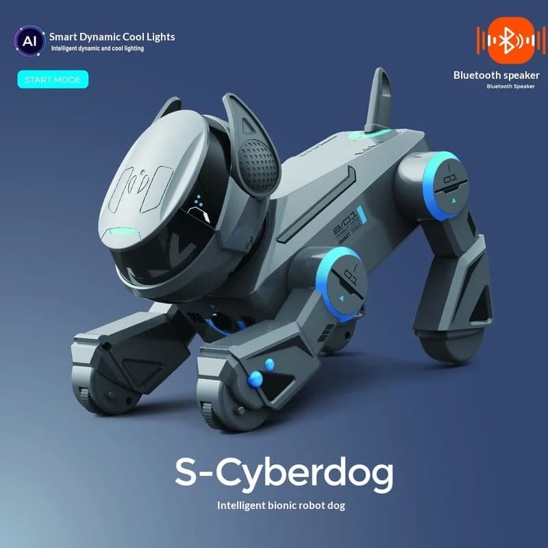 S Cyberdog Ai Intelligent Robot Dog Gesture Sensing Touch Programming Deepseek Bluetooth Remote Control Bionic Bluetooth Speaker