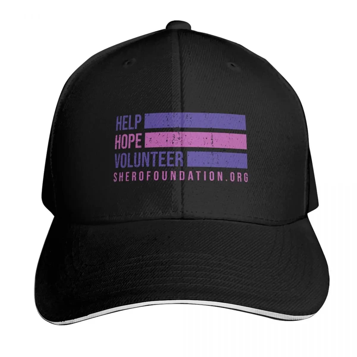 Help Hope Volunteer Baseball Cap Hat Beach cute Hat Man For The Sun Trucker Cap Men Caps Women's