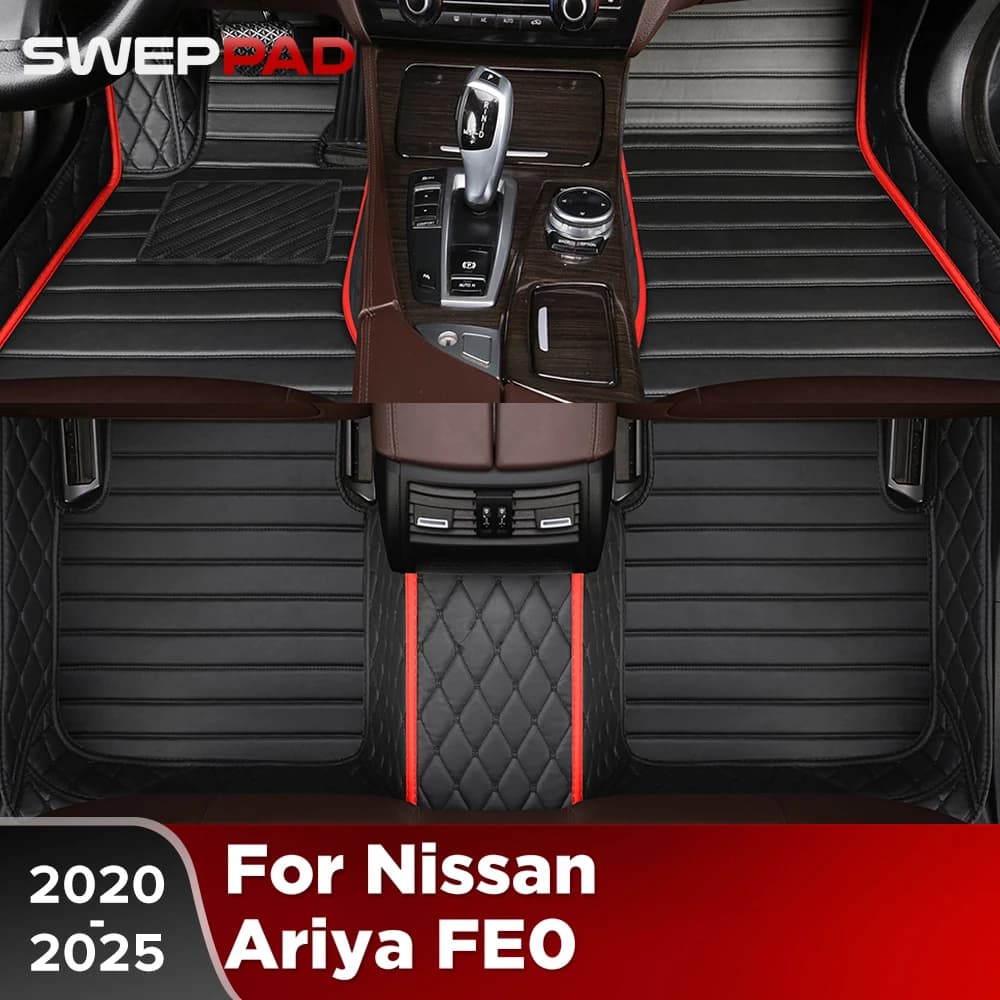 Tappetini per Auto Nissan Ariya FE0 (5 Posti) 2020-2025, Copertura in Moquette per Tutte le Stagioni, Protezione Interna