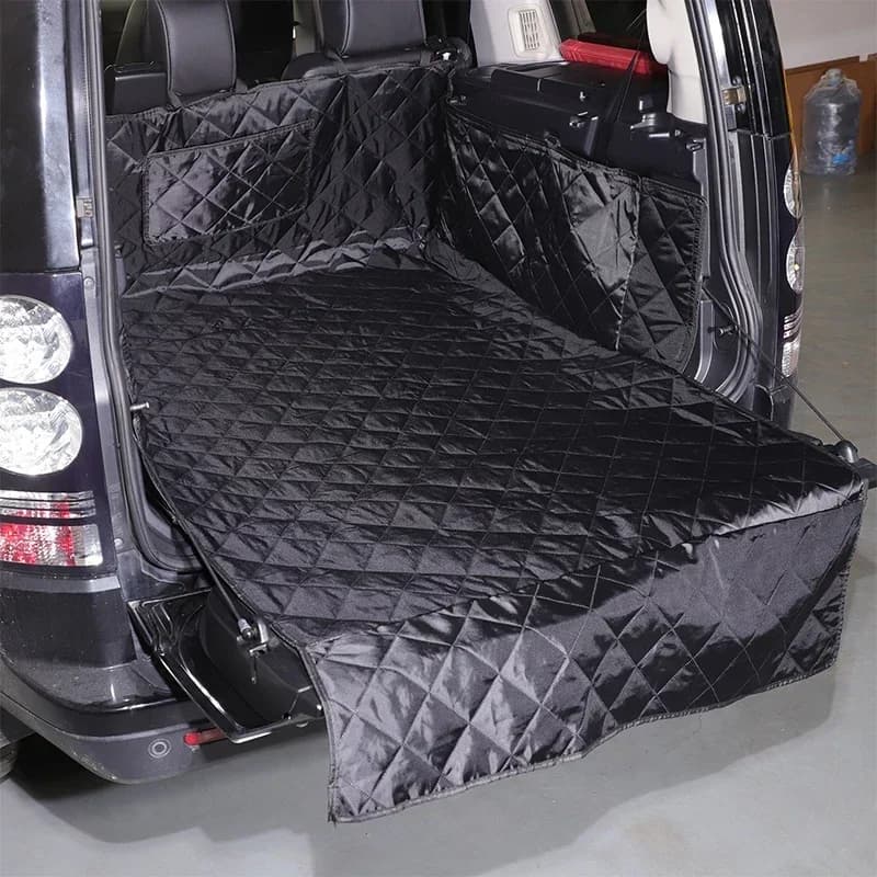 Per Land Rover Discovery 4 LR4 2010-2016 Panno Oxford Nero Bagagliaio di un'auto Coprisedile per animali Pet Trasporto Pad Accessori interni per auto