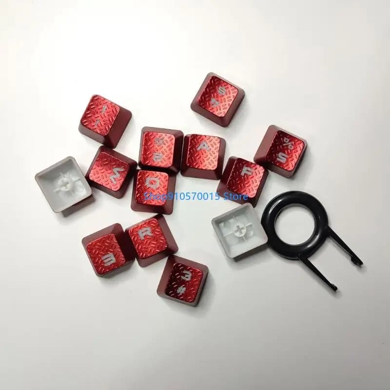 B95C 13 Chiave keyCaps Impostato con texture anti -slittamento e retroilluminazione per K70 RGBK70 K95 K90 K90 K65 Comfort e