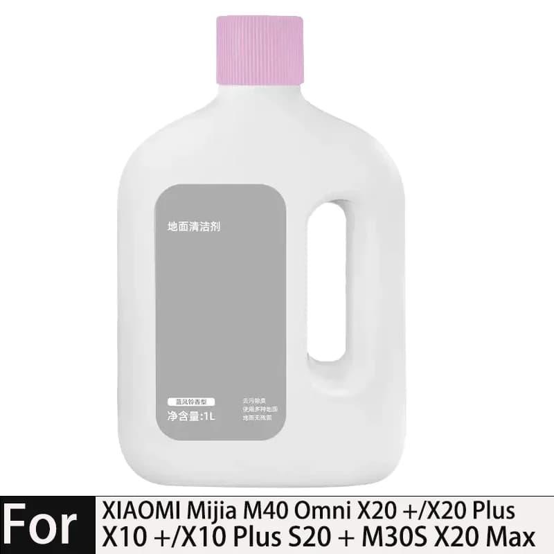 Per aspirapolvere XIAOMI Mijia M40 Omni X20 +/X20 Plus /X10 +/X10 Plus S20 + M30S X20 Max, liquido speciale per la pulizia dei pavimenti 1L