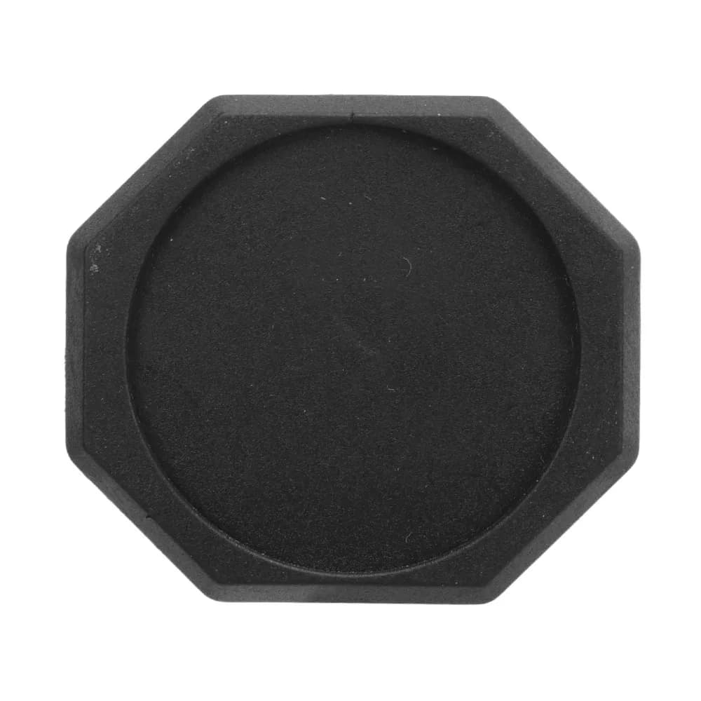 2pcs ABS Tennis Racket Butt Cap Black Replacement Tennis Racket End Cover Large Pickleball Paddle Cover Pickleball Paddles