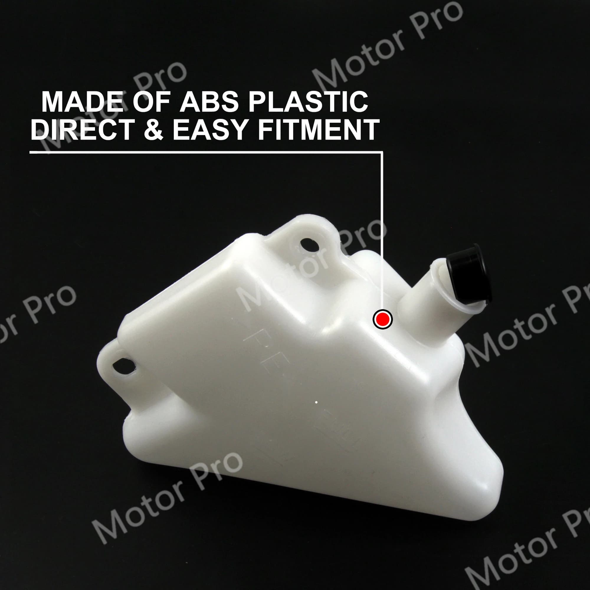 Serbatoio del liquido di raffreddamento dell'acqua adatto per YZF R1 2008 2007 R1 Bottiglia di troppopieno del radiatore con tappo in gomma per Yamaha YZF R1 07-08 in plastica