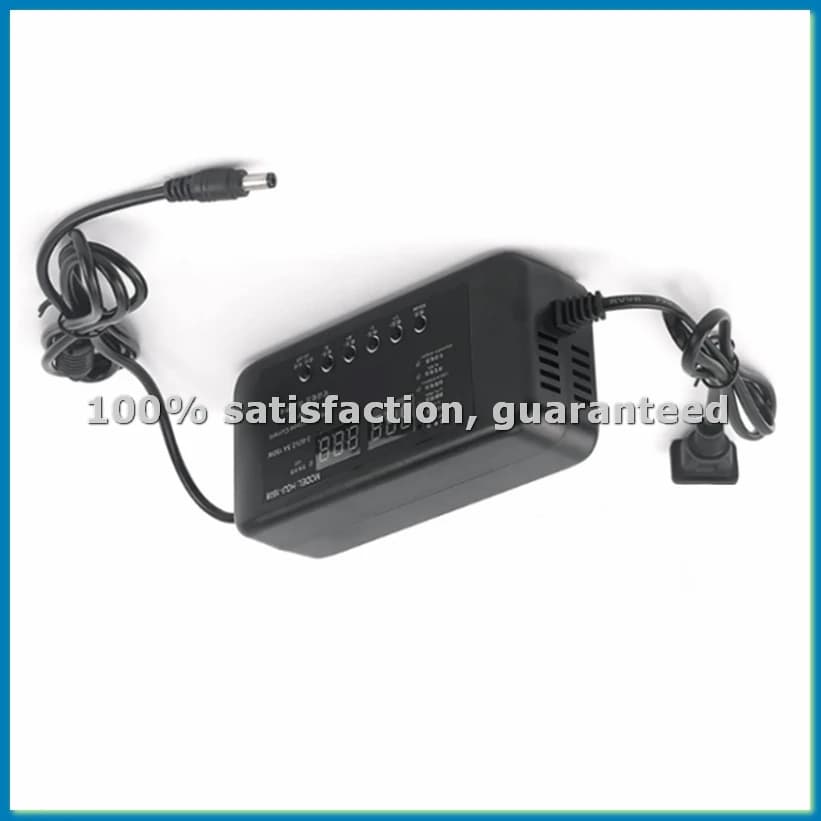 Caricabatterie Intelligente Regolabile 3V-60V 150W per Batterie Li-Ion, Biciclette Elettriche, con Spina EU - ABFB