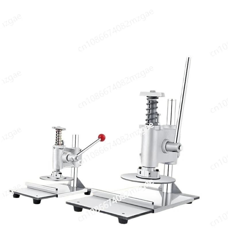 Pressa per pizza Pancake Pan Flatbread Shaobing Roujiamo Pressa manuale rotonda per uso commerciale