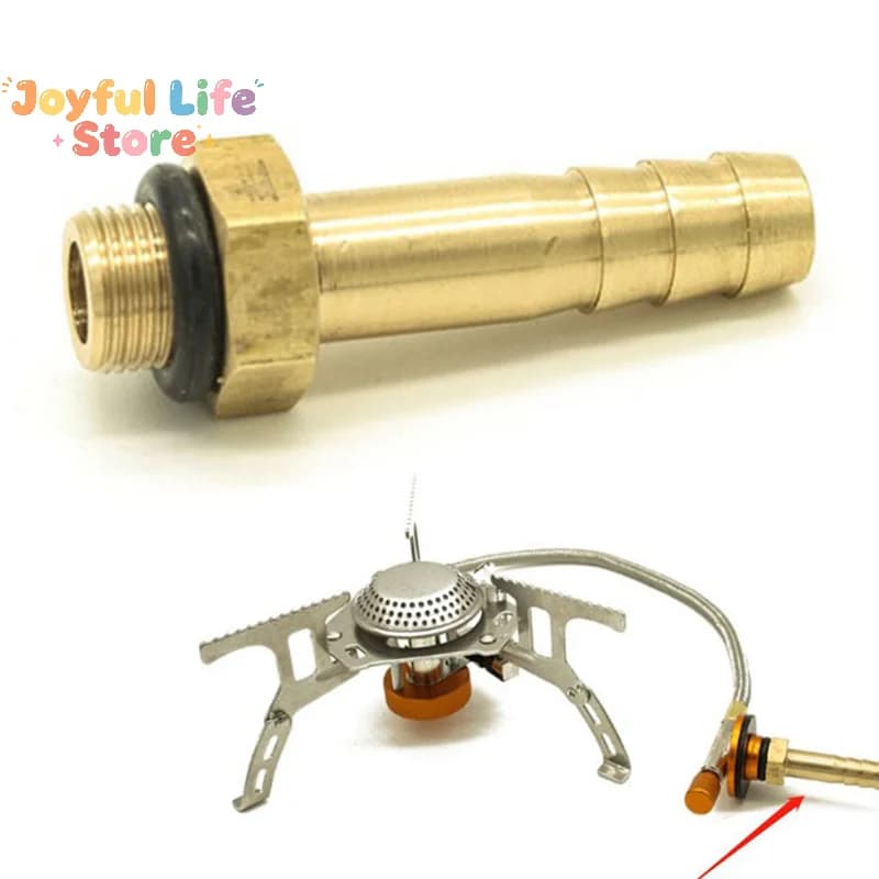 Hot 1pc Outdoor Camping Stove Switching Valve Connector To LPG Cylinder Gas Tank Adapter