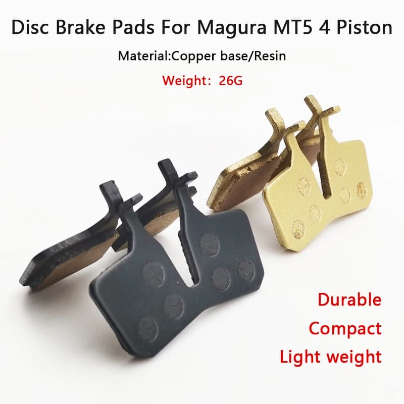 1/2/4 paia di pastiglie freno a disco idraulico per bicicletta MTB per Magura MT5 MT7 attrito semimetallico accessori bici durevoli pastiglie freno