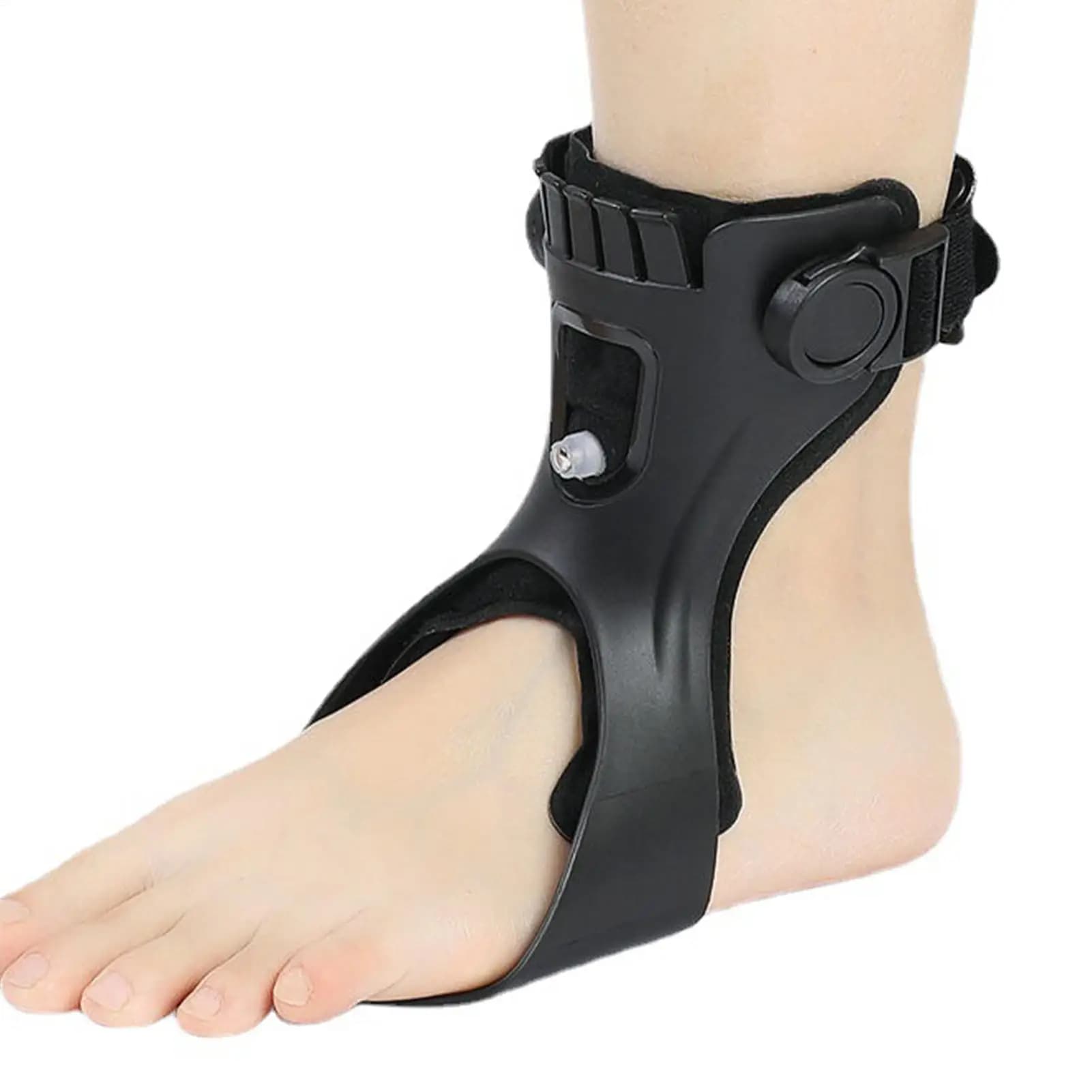Ortesi per piede cadente con supporto per caviglia e comodi airbag gonfiabili per emiplegia, ictus e camminata con scarpe