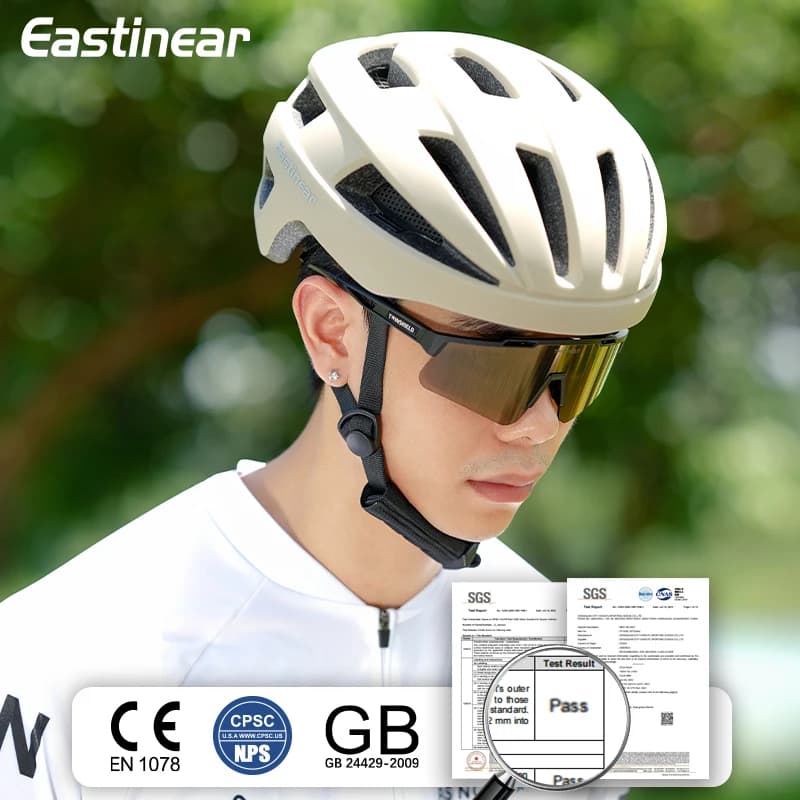 Casco da bicicletta Eastinear Ventilazione ultraleggera e traspirante Highway Mountain Caschi di sicurezza per uomo e donna per adulti