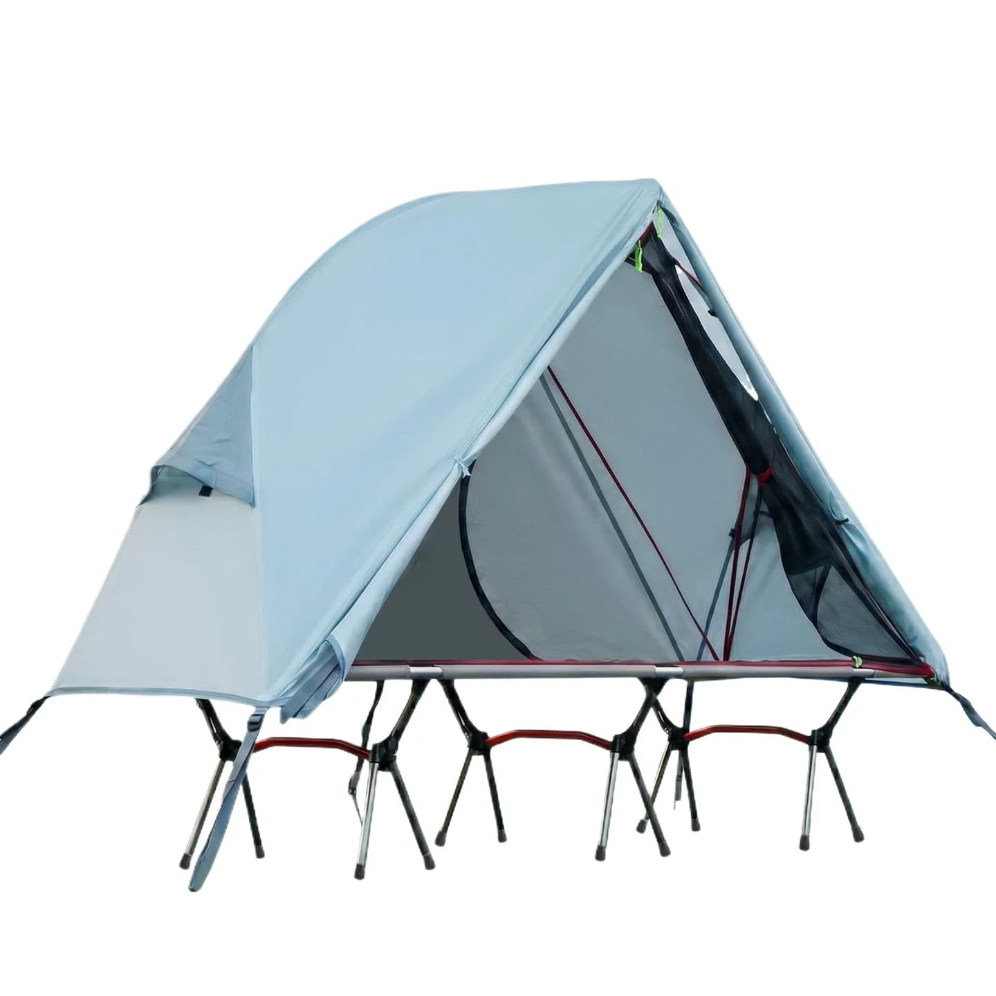 Tenda da Campeggio CLS per Esterni, Singola, Portatile, Pieghevole in Alluminio con Zanzariera, Protezione da Pioggia, Vento e Raggi UV, Tenda da Pesca