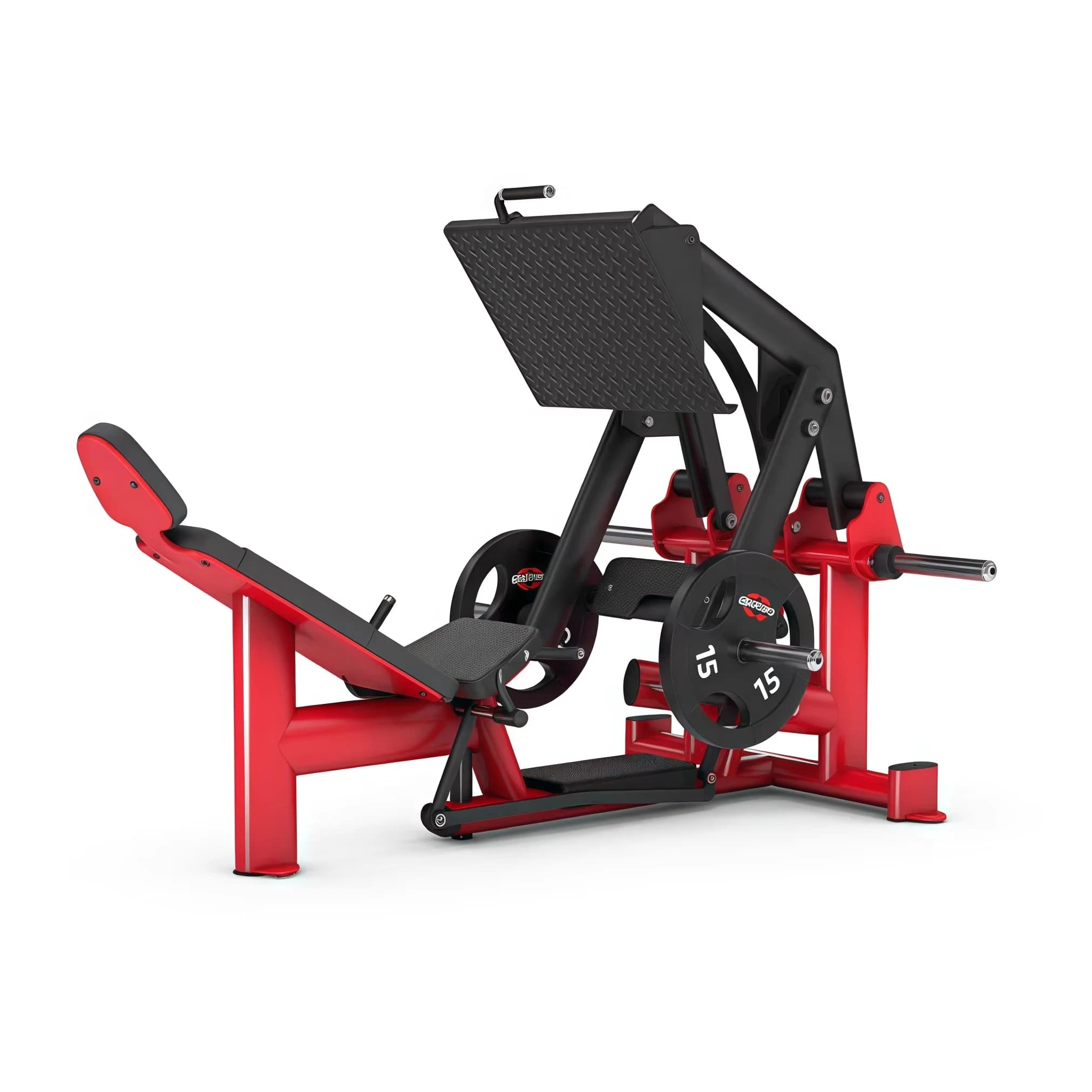 Attrezzatura Fitness: Leg Press, Panca per Esercizi a Carico di Pesi, Panca per Leg Curl ed Estensioni, a Carico di Pesi, per Uso Domestico, Gympromote - Offerte Speciali