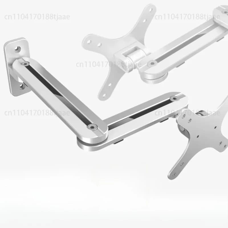 Supporto Universale per Monitor, Stand Pieghevole e Telescopico per Computer Industriale, Montaggio a Parete Universale per Schermo