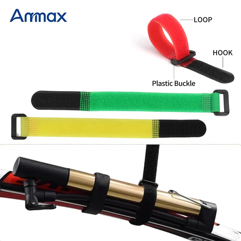 10~100 Pcs Cable Ties Reusable Self Adhesive Width 20mm Nylon Strap Reverse Buckle Line Wire Organizer Hook Loop Bundle Fastener