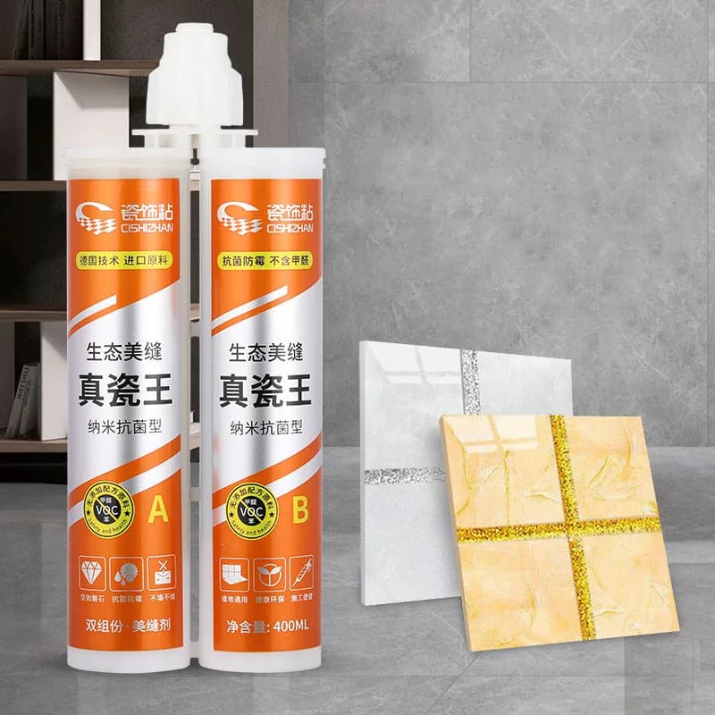 Piastrella per pavimenti in piastrelle di ceramica sigillante speciale impermeabile e resistente alla muffa colla per piastrelle di ceramica a doppio gruppo decorazione per la casa