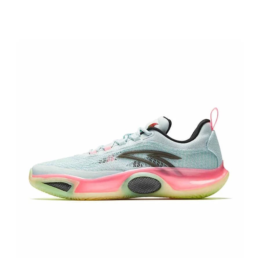 Anta Cushioning Abrasion Resistant Anti Rollover Low top Nitrogen Technology, Midfoot TPU Basketball Shoes Men's 112531604Q-2