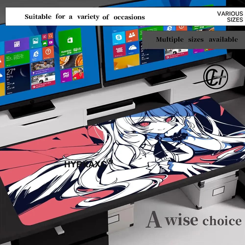 Grande tappetino per mouse alla moda e accattivante per il gaming, The NOexistenceN of you AND me, accessori per computer da gioco, tastiera, laptop da gaming, scrivania