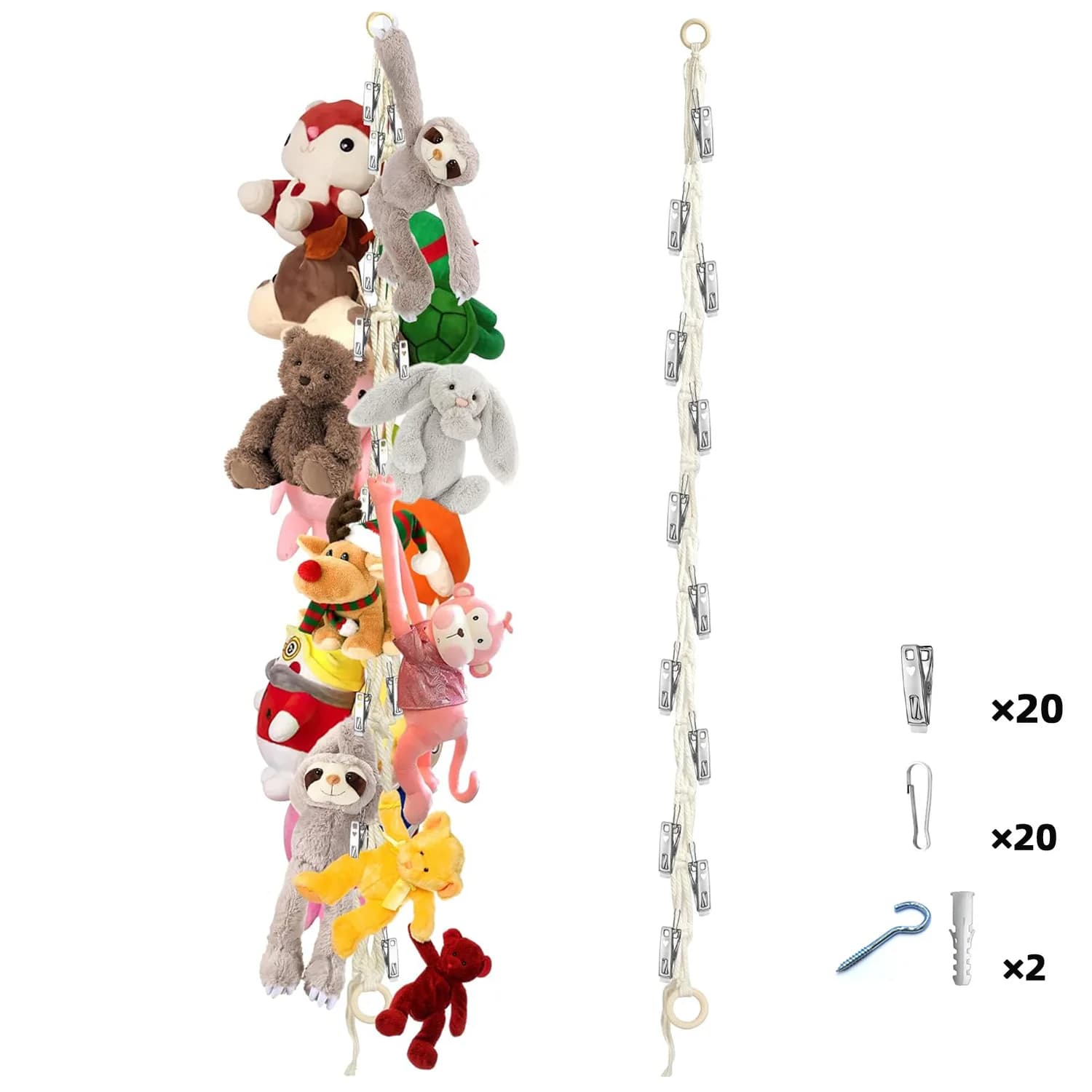2025 Hot Products Home Decoration Daily Photo Doll Hat Socks Fashion Conservation All-match Nice Hand woven Chain Cord