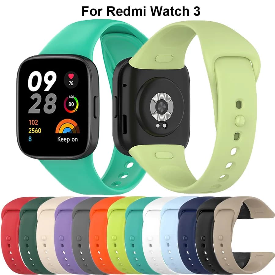 Redmi Watch 3 Band Original SmartWatch Silicone Strap for Xiaomi Redmi3 Accessories Belt Correa