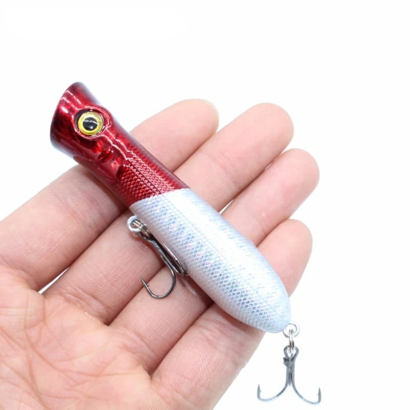 1 pz Popper Wobbler Fishing Lure Fit Kosadaka Yo Zuri Rod Floating Crankbait esca artificiale Peche Poper Pop Pesca Carp Pike